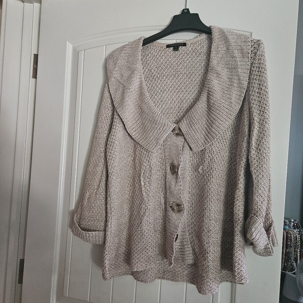 Classiques Entier Atelier Oversized Knit Cardigan – XL